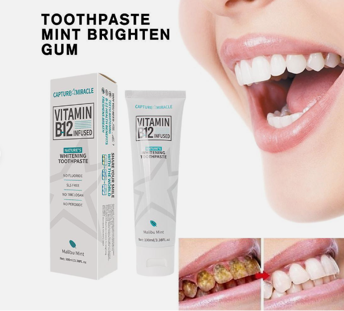 100ml Brightening Toothpaste Protects Gums Fresh Breath Brightening Teeth Z8V4